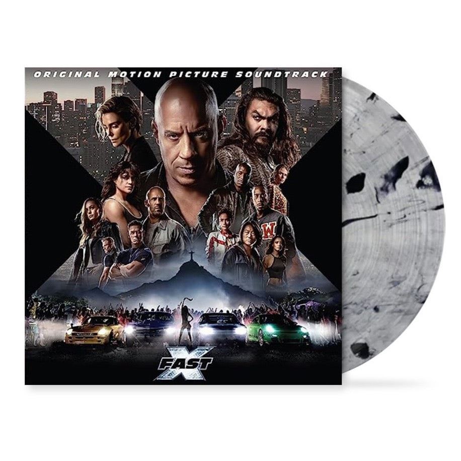 Fast X (Original Motion Picture Soundtrack) - V/A Clear & Marbled Vinyl LP