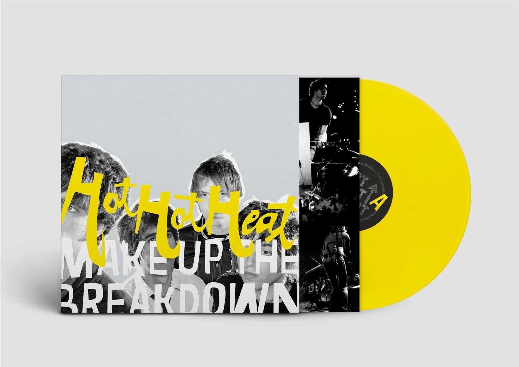 Hot Hot Heat - Make Up The Breakdown Loser Edition Opaque Yellow Vinyl LP Remastered