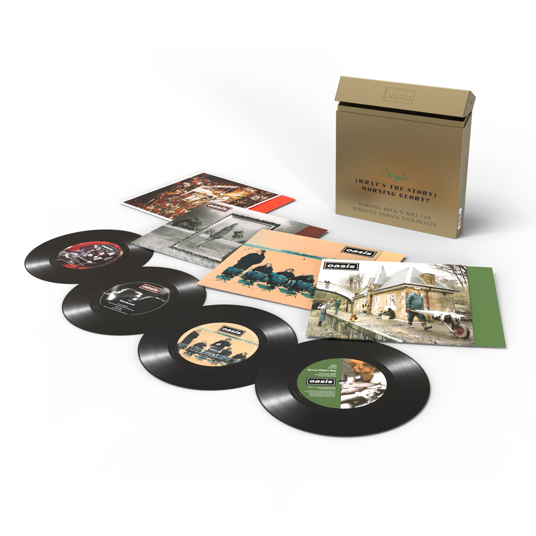 Oasis - (What’s The Story) Morning Glory 4x 7" Vinyl Single Box Set