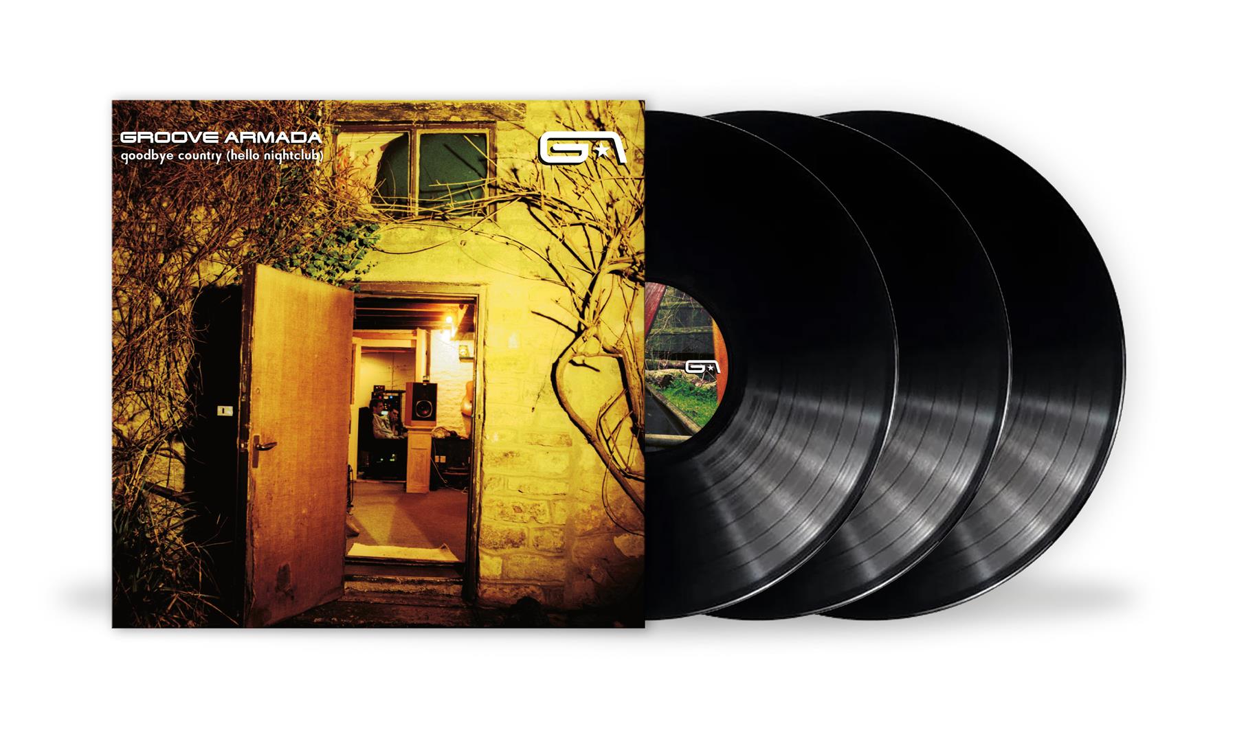 Groove Armada - Goodbye Country (Hello Nightclub) 3x Vinyl LP Reissue
