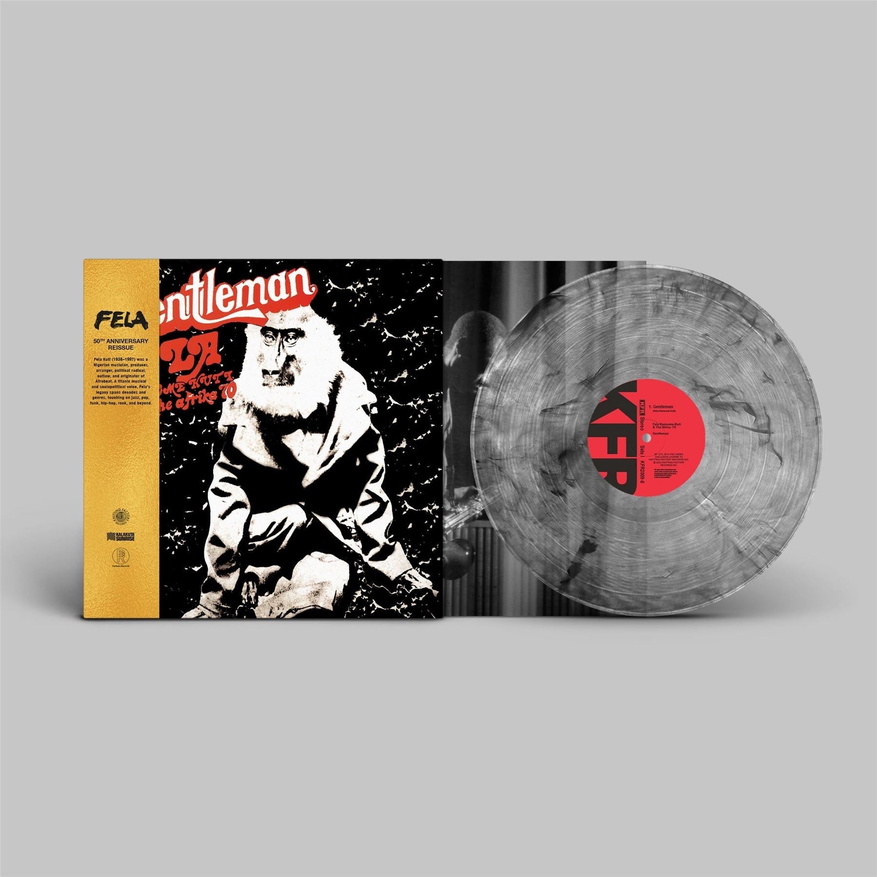 Fela Kuti - Gentleman (50th Anniversary Edition) Limited Edition Igbo Smoke Vinyl LP