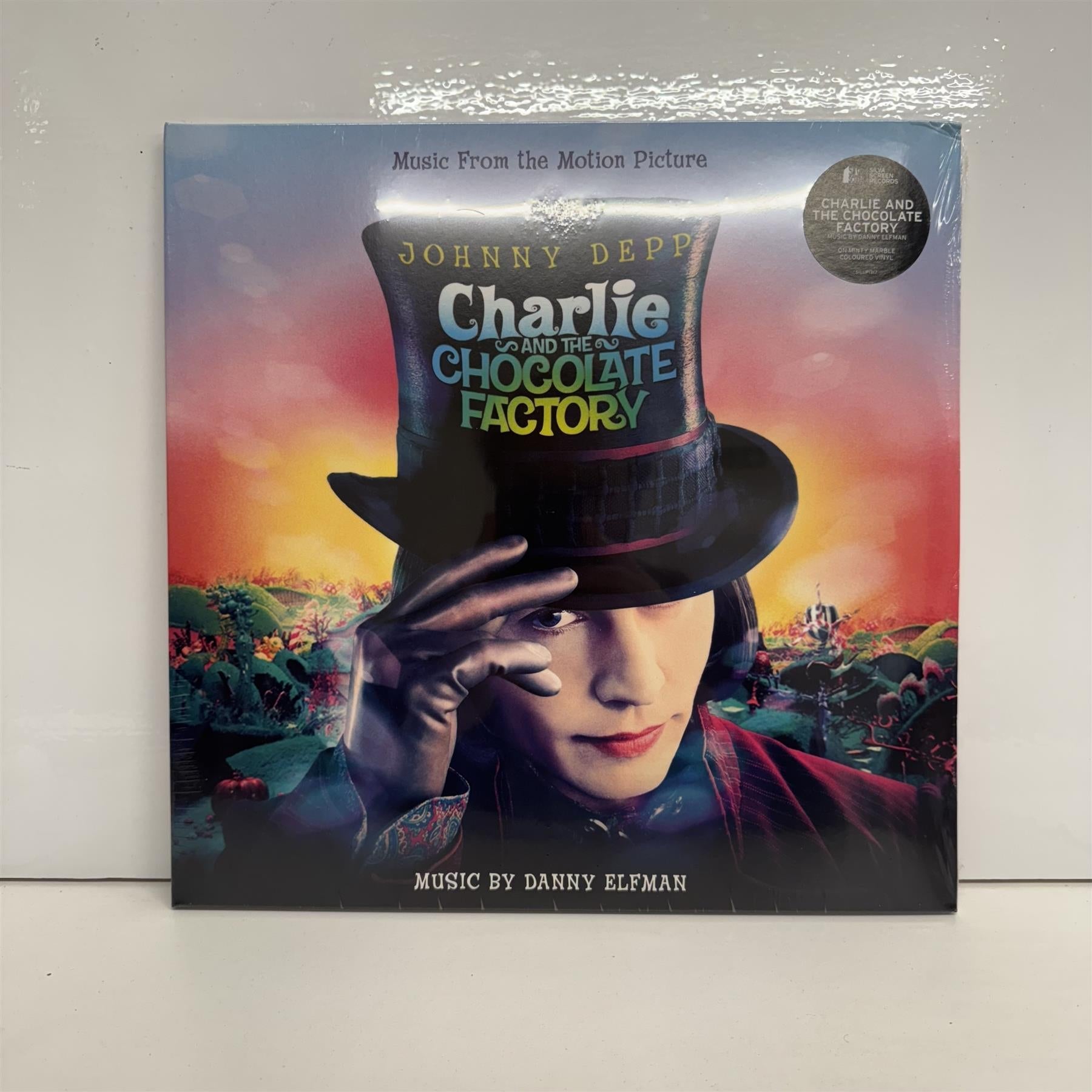 Charlie And The Chocolate Factory (Music From The Motion Picture) - Danny Elfman 2x Red & White Marbled Vinyl LP