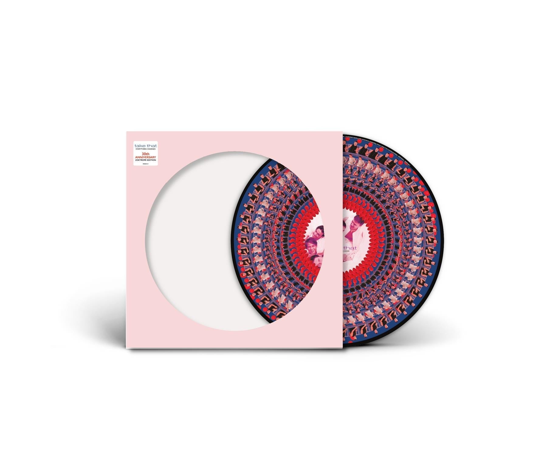 Take That - Everything Changes National Album Day Zoetrope Picture Disc Vinyl LP