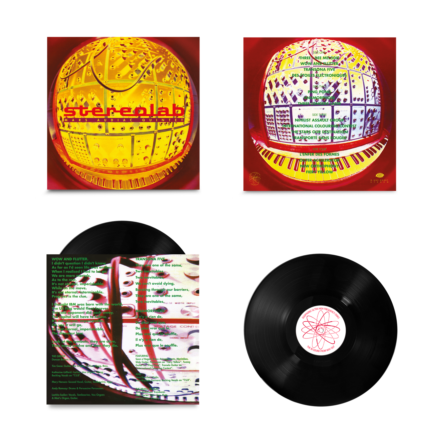 Stereolab - Mars Audiac Quintet 2x Vinyl LP Remastered