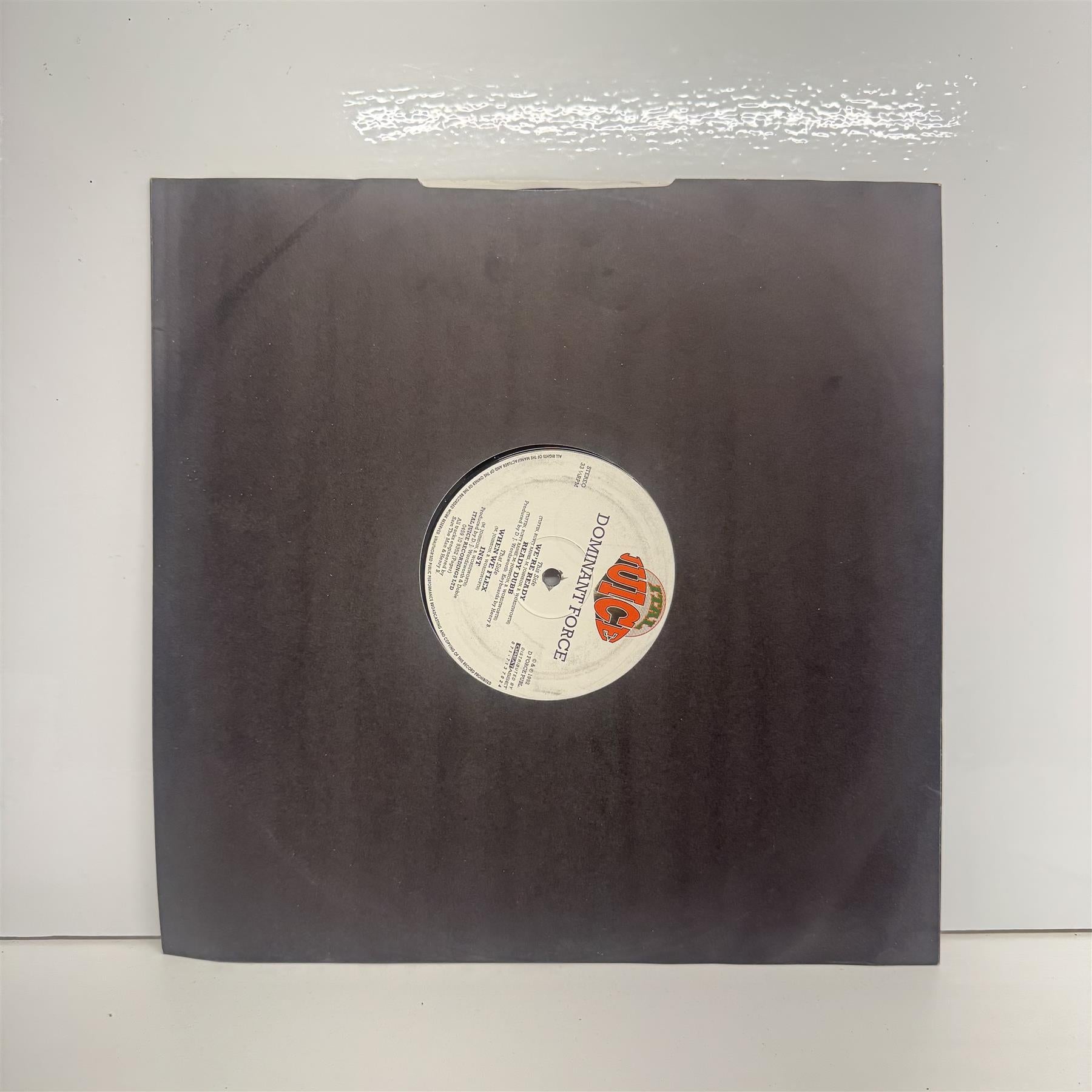 Dominant Force - When We Flex 12" Vinyl Single